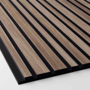 Diamond Walnut Barcode, black RecoSilent - side