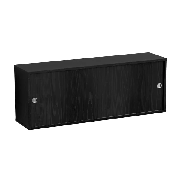 Brace cabinet Black Ash 1200 mm 2 sliding doors