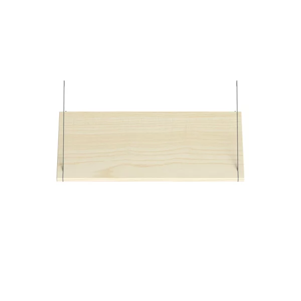 Brace shelf Diamond Ash 600 mm grey brackets