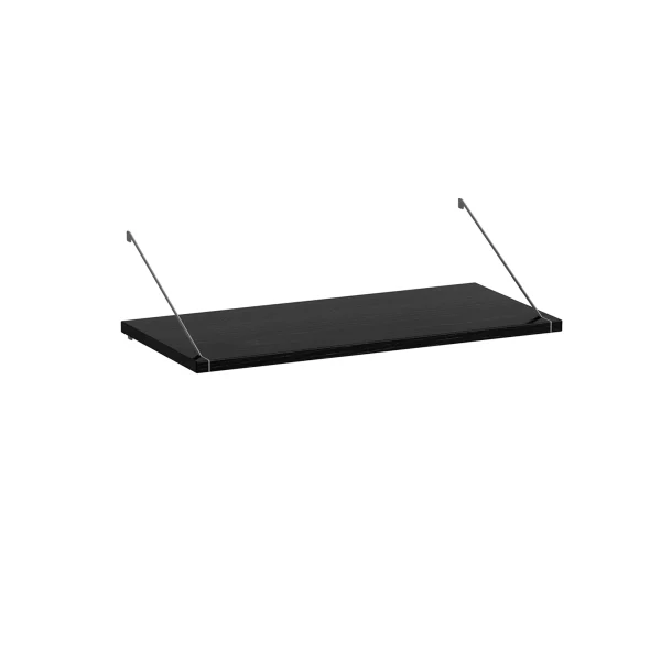 Brace shelf Black Diamond Ash 600 mm grey brackets