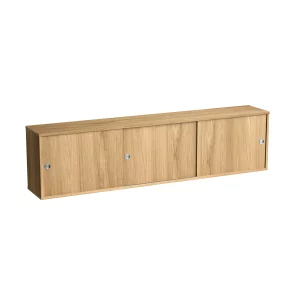 Brace wall cabinet Diamond Oak 1800 mm three sliding doors